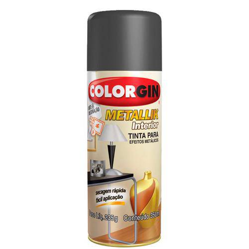 Tamanhos, Medidas e Dimensões do produto Tinta Spray Colorgin Metallik 350 Ml Bronze - 055