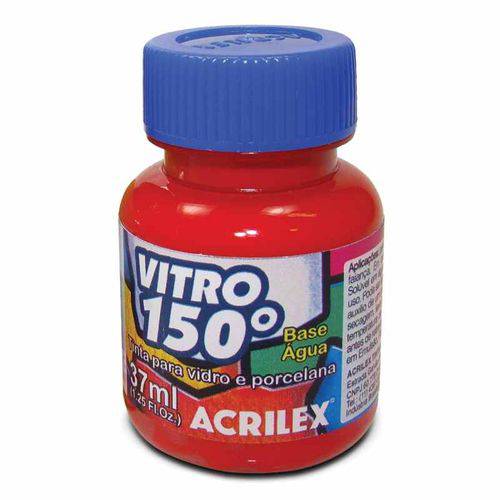 Tamanhos, Medidas e Dimensões do produto Tinta Vitro 150º Acrilex 37ml Vermelho Escarlate 508