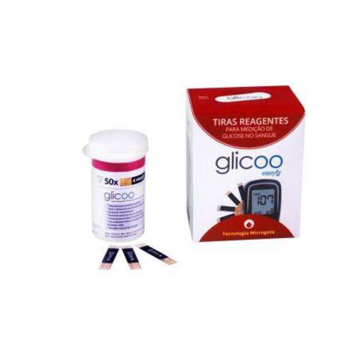 Tamanhos, Medidas e Dimensões do produto Tiras Reagente para Medição de Glicose Glicoo (Caixa 50 Tiras)