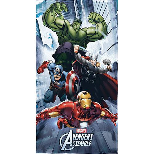 Tamanhos, Medidas e Dimensões do produto Toalha Aveludada Transfer Avengers - Lepper
