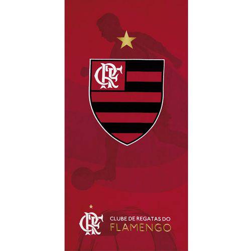 Tamanhos, Medidas e Dimensões do produto Toalha de Futebol Aveludada Flamengo 11 Dohler