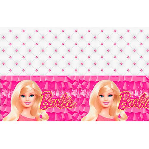 Tamanhos, Medidas e Dimensões do produto Toalha de Plástico 120X180cm Barbie Core - Regina Festas