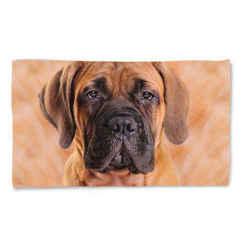 Tamanhos, Medidas e Dimensões do produto Toalha de Praia Cachorro Bullmastiff 135x70cm