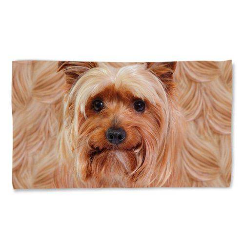 Tamanhos, Medidas e Dimensões do produto Toalha de Praia Cachorro Yorkshire Terrier 135x70cm