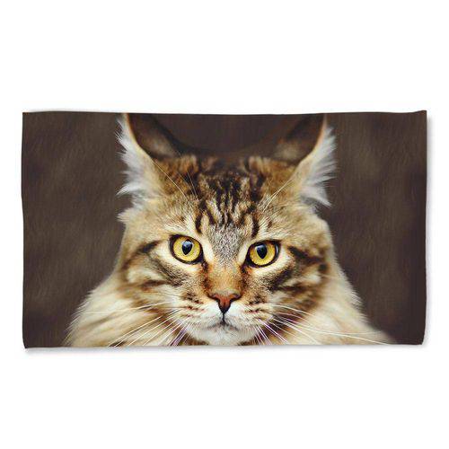 Tamanhos, Medidas e Dimensões do produto Toalha de Praia Gato Maine Coon 135x70cm