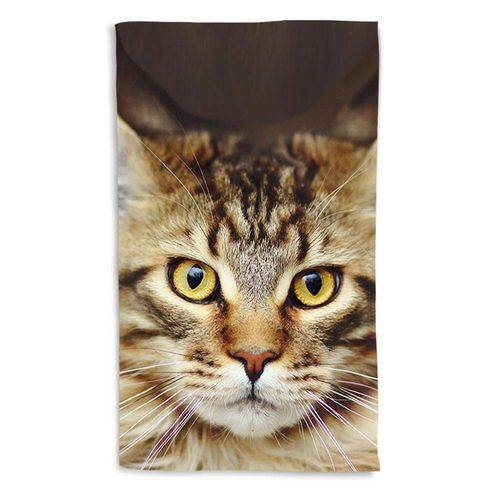 Tamanhos, Medidas e Dimensões do produto Toalha de Praia Gato Maine Coon 70x135cm