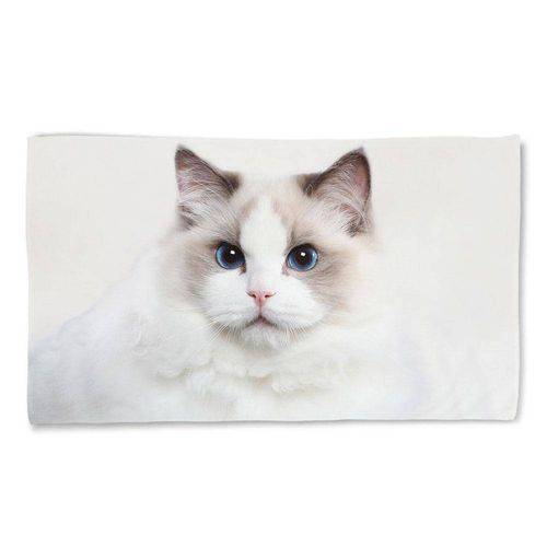 Tamanhos, Medidas e Dimensões do produto Toalha de Praia Gato Ragdoll 135x70cm