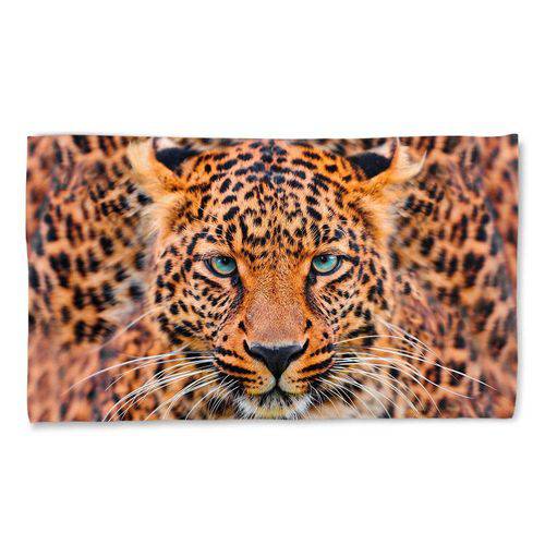 Tamanhos, Medidas e Dimensões do produto Toalha de Praia Selvagem Leopardo 135x70cm