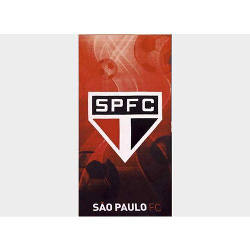 Tamanhos, Medidas e Dimensões do produto Toalha de Praia Veludo Clube Futebol São Paulo 02 - Dohler