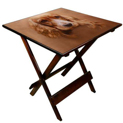 Tamanhos, Medidas e Dimensões do produto Toalha Decorativa Cachorro Cocker Spaniel 70x70cm