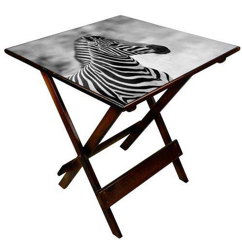 Tamanhos, Medidas e Dimensões do produto Toalha Decorativa Selvagem Zebra 70x70cm