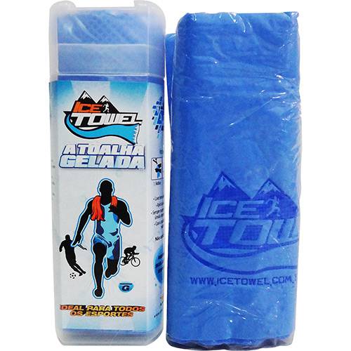 Tamanhos, Medidas e Dimensões do produto Toalha Gelada Ahead Sports Ice Towel Grande Azul