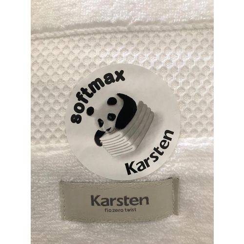 Tamanhos, Medidas e Dimensões do produto Toalhas de Banho Softmax Volumosa Cor Branca Jogo com 4 Peças Karsten