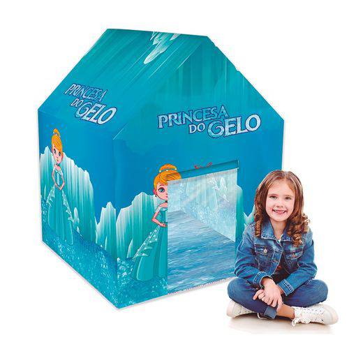 Tamanhos, Medidas e Dimensões do produto Toca Barraca Casinha Infantil Princesa do Gelo