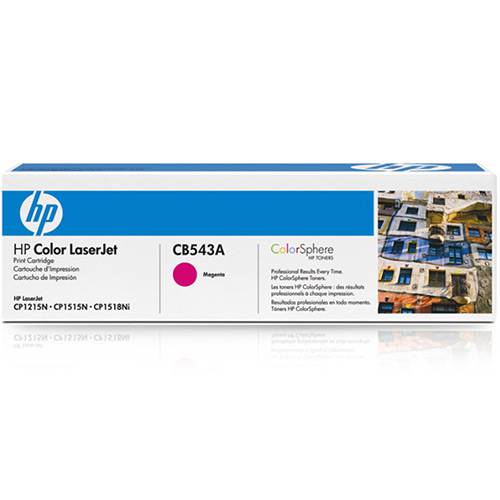 Tamanhos, Medidas e Dimensões do produto Toner Color Laserjet CP1215/1515 - Magenta CB543A - HP