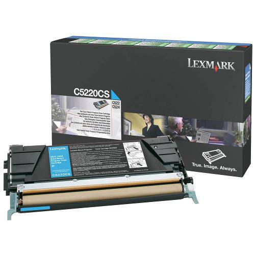 Tamanhos, Medidas e Dimensões do produto Toner Lexmark C5220cs Ciano