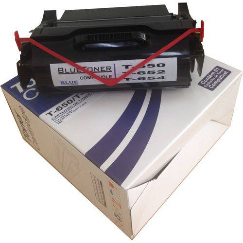 Tamanhos, Medidas e Dimensões do produto Toner Lexmark T650 T654 X656 X658 T654x11l T650h11l 36K (BlueToner)