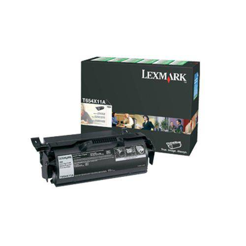 Tamanhos, Medidas e Dimensões do produto Toner Lexmark T654X11B Preto