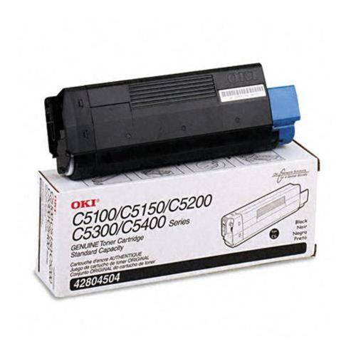 Tamanhos, Medidas e Dimensões do produto Toner Okidata C5100/c5150/c5200/c5300/c5400 Series Ciano 42127403