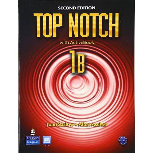 Tamanhos, Medidas e Dimensões do produto Top Notch 1 B - Active Book With CD-ROM & Mylab- Second Edition
