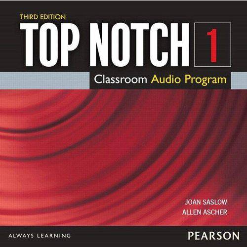 Tamanhos, Medidas e Dimensões do produto Top Notch 1 - Class Audio Cd - 3Rd Edition