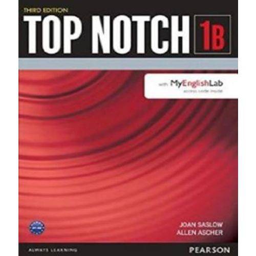 Tamanhos, Medidas e Dimensões do produto Top Notch 1b - Student Book With Myenglishlab - 03 Ed