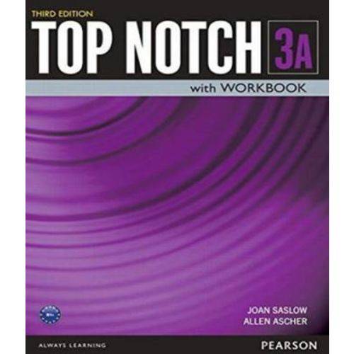 Tamanhos, Medidas e Dimensões do produto Top Notch 3a - Student Book / Workbook - 03 Ed