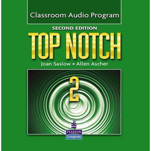 Tamanhos, Medidas e Dimensões do produto Top Notch 2 - Classroom Audio Program - Second Edition
