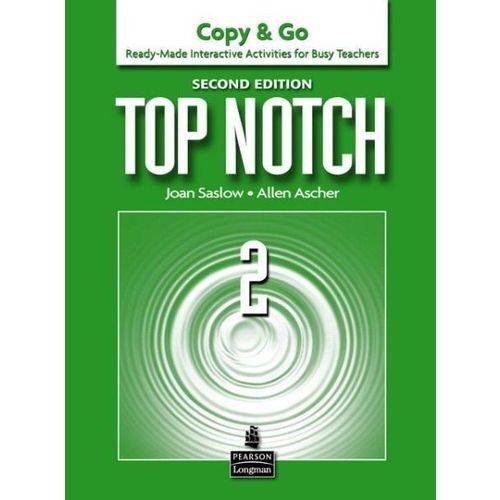 Tamanhos, Medidas e Dimensões do produto Top Notch 2 - Copy & Go - Second Edition