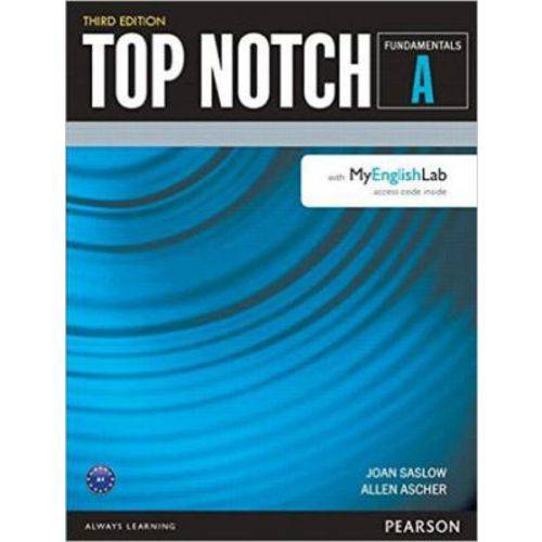 Tamanhos, Medidas e Dimensões do produto Top Notch Fundamentals a - With Myenglishlab - Third Edition