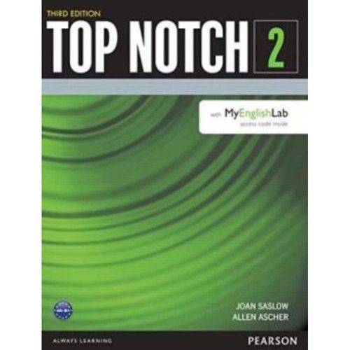 Tamanhos, Medidas e Dimensões do produto Top Notch 2 Sb With Myenglishlab - 3rd Ed