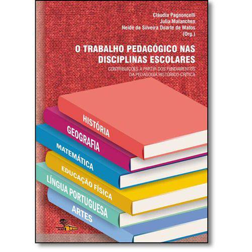 Tamanhos, Medidas e Dimensões do produto Trabalho Pedagogico Nas Disciplinas Escolares, o C