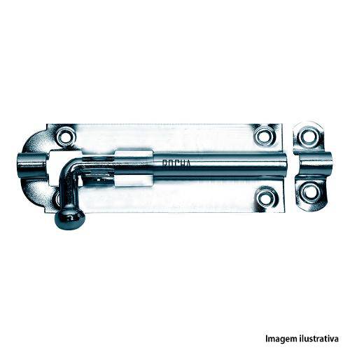 Tamanhos, Medidas e Dimensões do produto Tranco para Porta Tipo Tarjeta Chata Reversível 3" Rocha