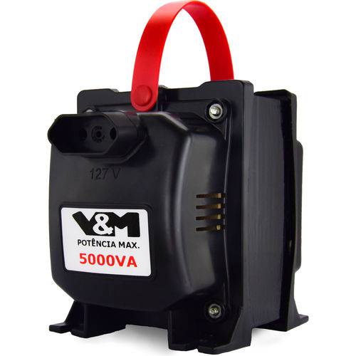 Tamanhos, Medidas e Dimensões do produto Transformador V&M 5000VA Bivolt 110/220 e 220/110 Ref: 5000 VA