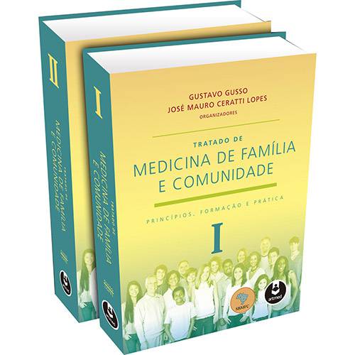 Tamanhos, Medidas e Dimensões do produto Tratado de Medicina de Família e Comunidade: Acompanha 2 Volumes