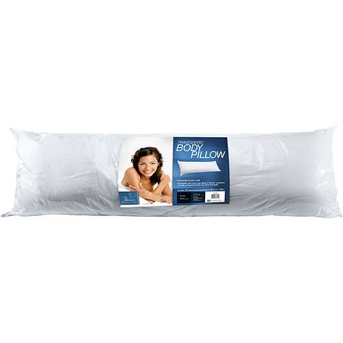 Tamanhos, Medidas e Dimensões do produto Travesseiro Body Pillow para Fronhas - Fibrasca