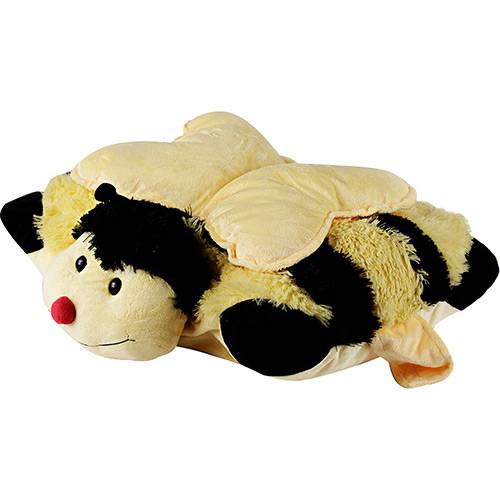 Tamanhos, Medidas e Dimensões do produto Travesseiro de Pelúcia Abelha - Pillow Pets