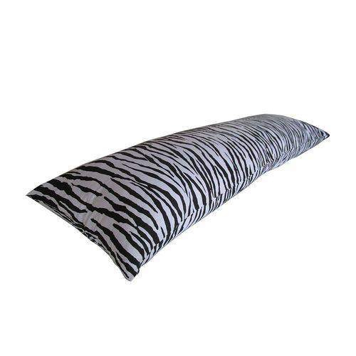 Tamanhos, Medidas e Dimensões do produto Travesseiro Gigante de Corpo Inteiro Zebra