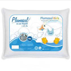 Tamanhos, Medidas e Dimensões do produto Travesseiro Infantil Baby 100% Pluma - Percal 233 Fios - Plumasul