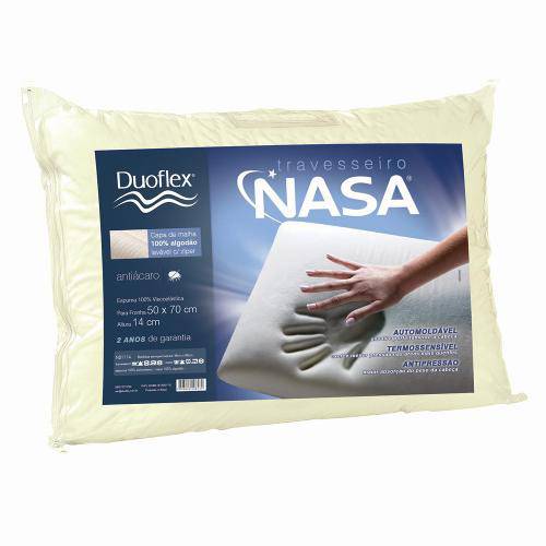 Tamanhos, Medidas e Dimensões do produto Travesseiro Nasa Astronauta 14cm de Altura - Duoflex