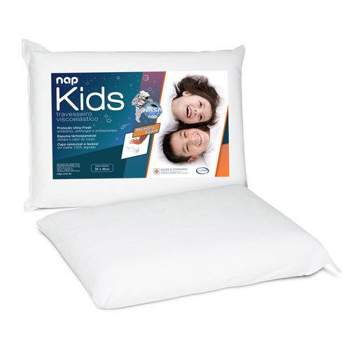 Tamanhos, Medidas e Dimensões do produto Travesseiro Nasa - Nap Kids Branco