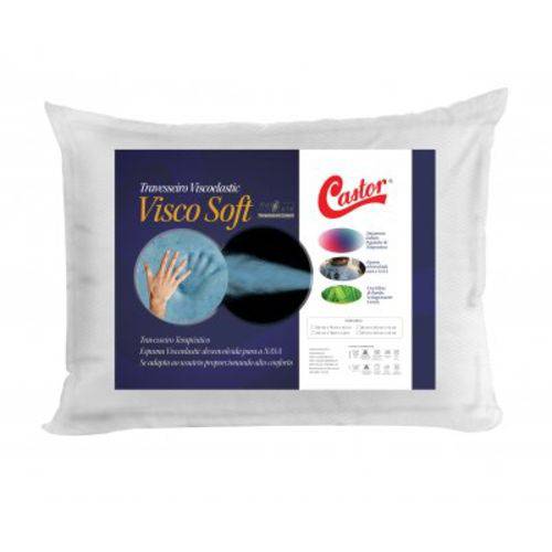 Tamanhos, Medidas e Dimensões do produto Travesseiro Viscoelastic Castor Soft New Hot&Cold