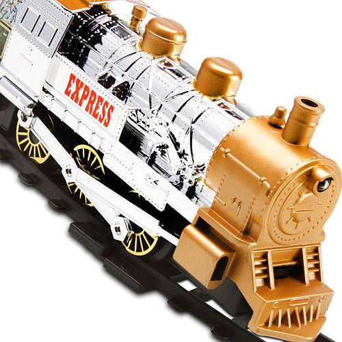Tamanhos, Medidas e Dimensões do produto Trem Metálico Union Express - 11 Peças - Importado