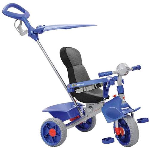 Tamanhos, Medidas e Dimensões do produto Triciclo Infantil Smart Comfort Azul - Brinquedos Bandeirante