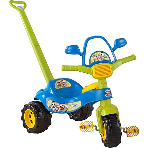 Tamanhos, Medidas e Dimensões do produto Triciclo Infantil Tico-Tico Cebolinha com Som Turma da Mônica - Magic Toys