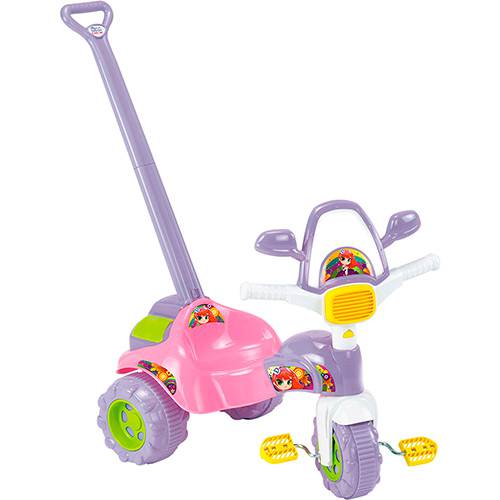 Tamanhos, Medidas e Dimensões do produto Triciclo Infantil Tico-Tico Meg com Alça - Magic Toys