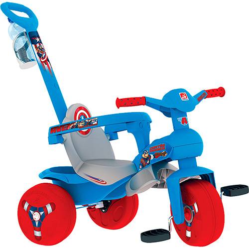 Tamanhos, Medidas e Dimensões do produto Triciclo Veloban Passeio Capitão América - Brinquedos Bandeirante