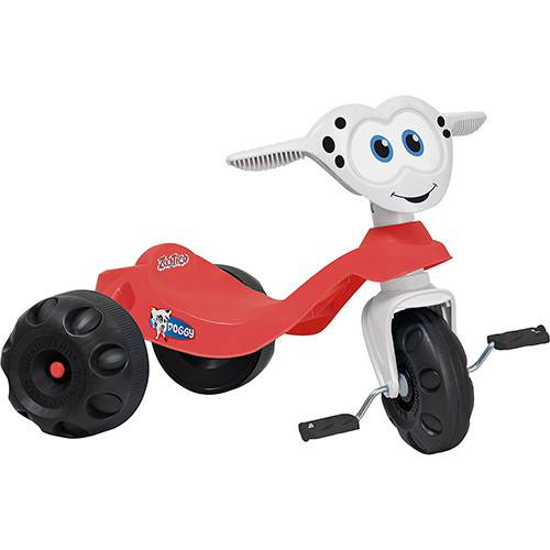 Tamanhos, Medidas e Dimensões do produto Triciclo Zootico Doggy - Brinquedos Bandeirante
