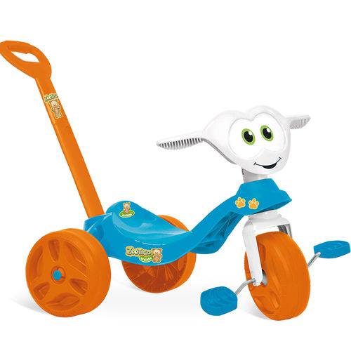 Tamanhos, Medidas e Dimensões do produto Triciclo Zootico Passeio - Brinquedos Bandeirante