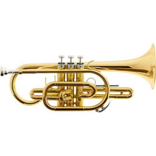 Tamanhos, Medidas e Dimensões do produto Trompete Cornet Bb Hcr-900L Laqueado Harmonics